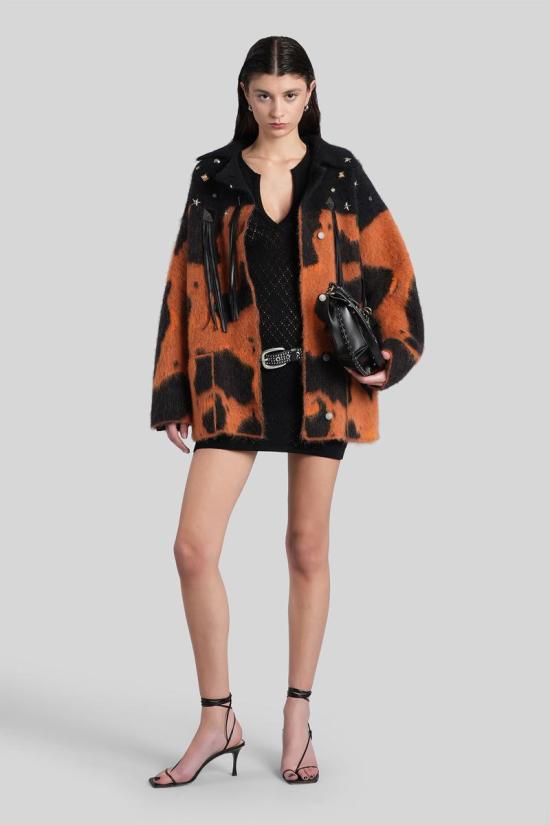 25FW 라니우스 숏 원피스 430491 F5LAWOKD059 Black - LANEUS