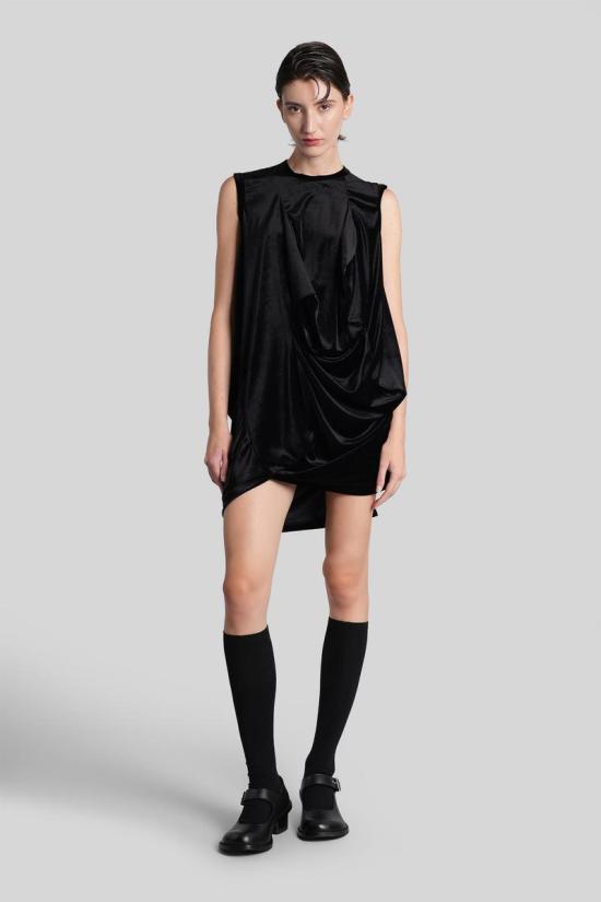 25FW 꼼데가르송 숏 원피스 430685 GP T010 W25 Black