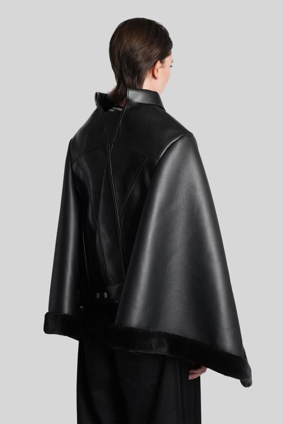 25FW 와타나베 준야 가죽 자켓 430680 JP J201 W25 Black - JUNYA WATANABE