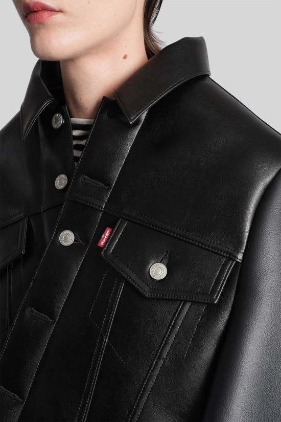 25FW 와타나베 준야 가죽 자켓 430680 JP J201 W25 Black - JUNYA WATANABE