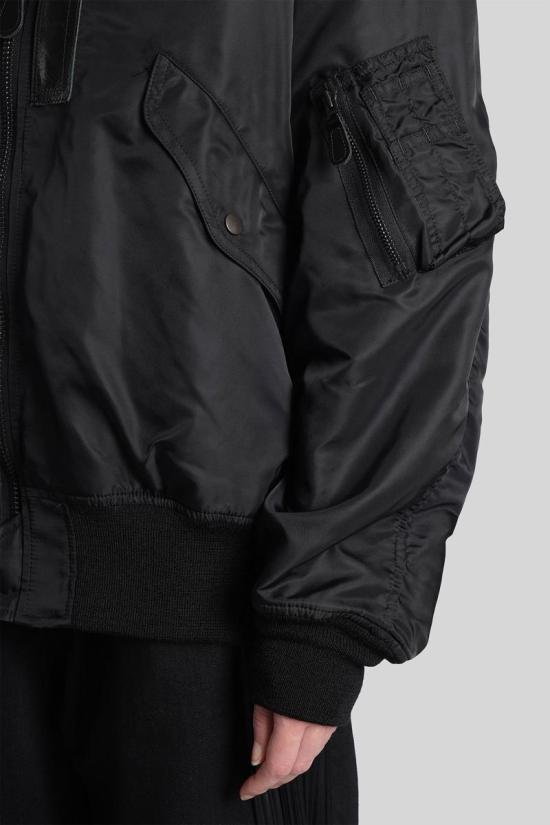 25FW 와타나베 준야 봄버 자켓 430678 JP J008 W25 Black - JUNYA WATANABE