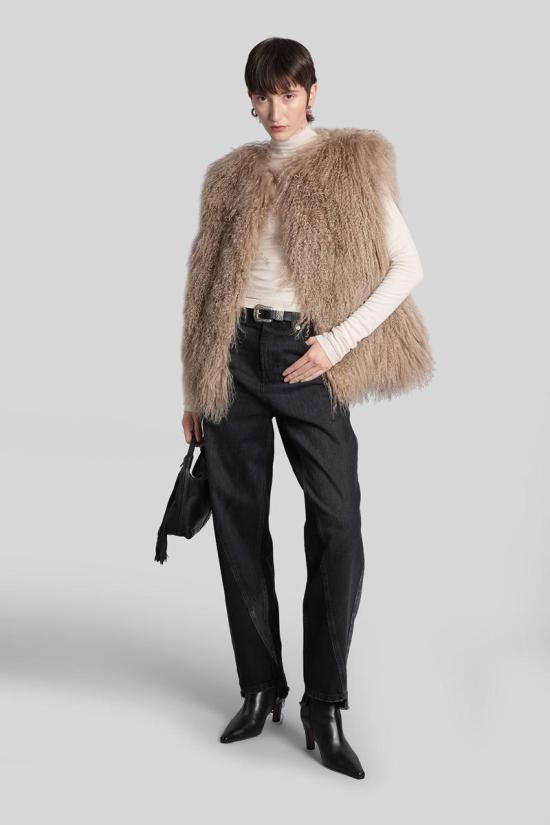 25FW 하프보이 데님 팬츠 428717 HF251WP049DM005 Black - HALFBOY