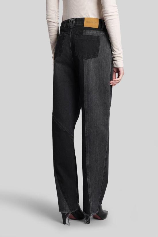 25FW 하프보이 데님 팬츠 428717 HF251WP049DM005 Black - HALFBOY