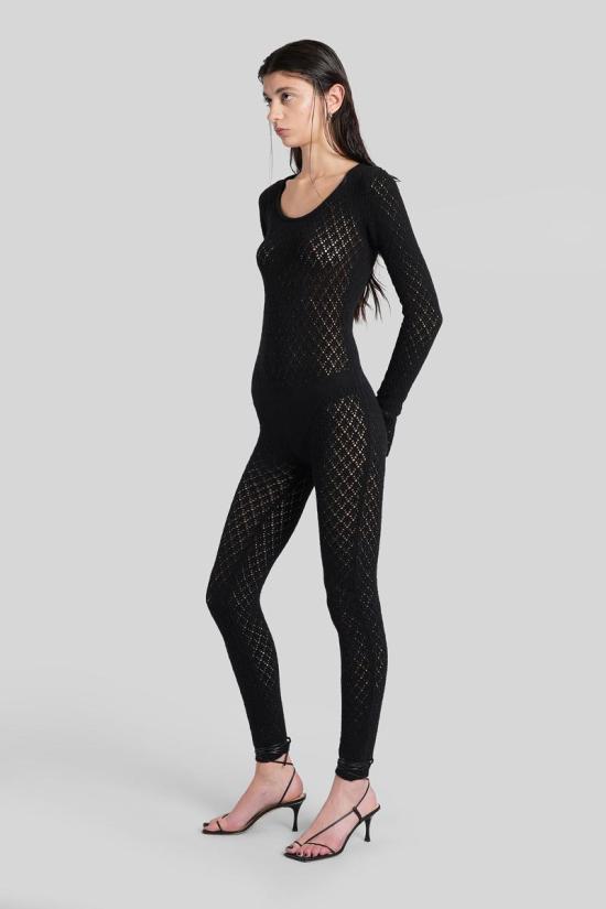 25FW 라니우스 점프수트 430498 F5LAWOKM057 Black - LANEUS