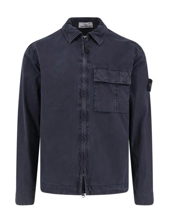 26SS 스톤 아일랜드 긴팔 셔츠 L1S151200008S00WNV0120 BLUE