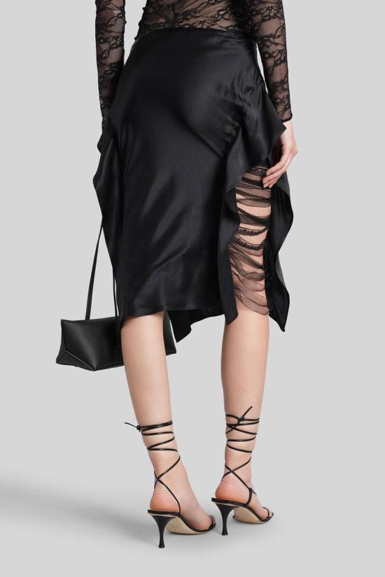 25FW 크리스토퍼에스버 미디 스커트 430300 25034802 Black - CHRISTOPHER ESBER