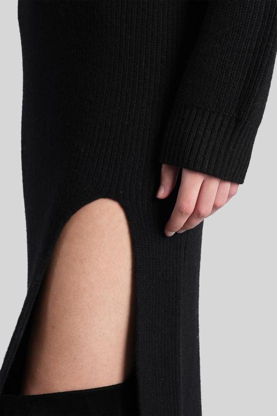 25FW 라니우스 롱 원피스 430493 F5LAWOKD086 Black - LANEUS