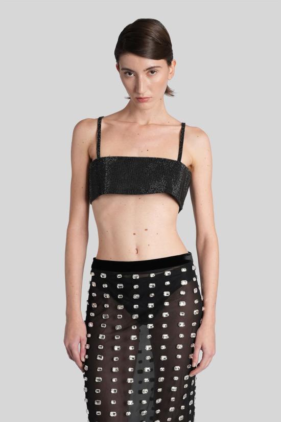 25FW 누에 민소매 티셔츠 430540 100 06 Black