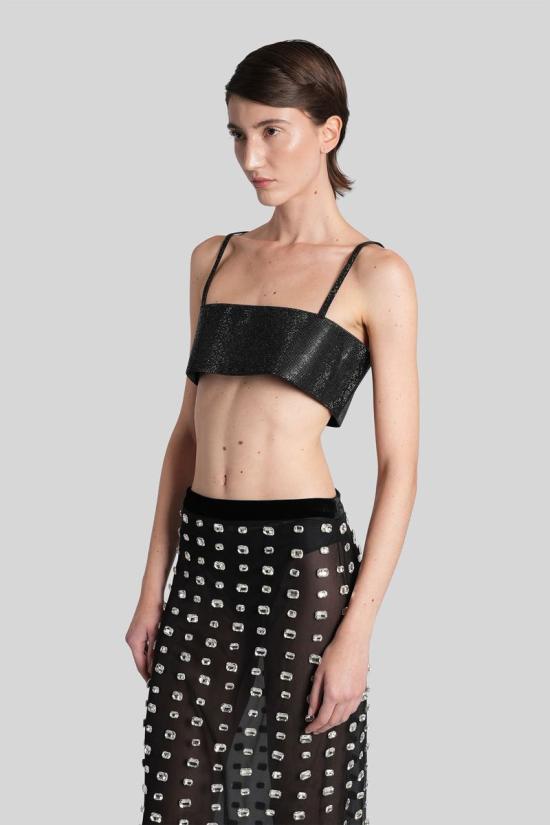 25FW 누에 민소매 티셔츠 430540 100 06 Black - NUÈ