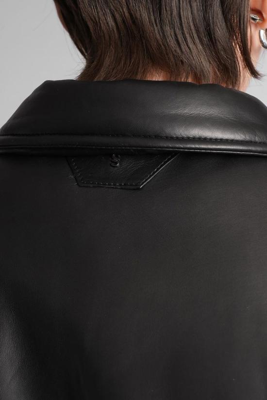 25FW 살바토레 산토로 가죽 자켓 429150 49073 D Black - SALVATORE SANTORO