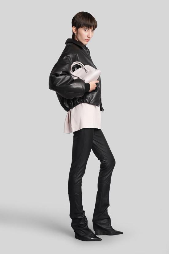 25FW 살바토레 산토로 가죽 자켓 429150 49073 D Black - SALVATORE SANTORO