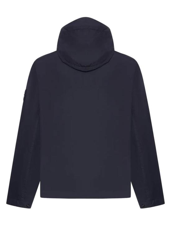 26SS 스톤 아일랜드 크링클 랩스 NY 윈드 레지스턴스 안티 드롭 후드 자켓 L1S154100001S0A23V0020 BLUE - STONE ISLAND