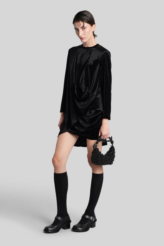 25FW 꼼데가르송 숏 원피스 430684 GP T009 W25 Black - COMME DES GARCONS