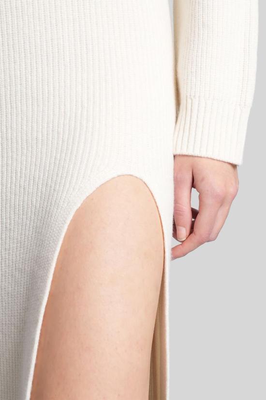 25FW 라니우스 롱 원피스 430492 F5LAWOKD086 Beige - LANEUS