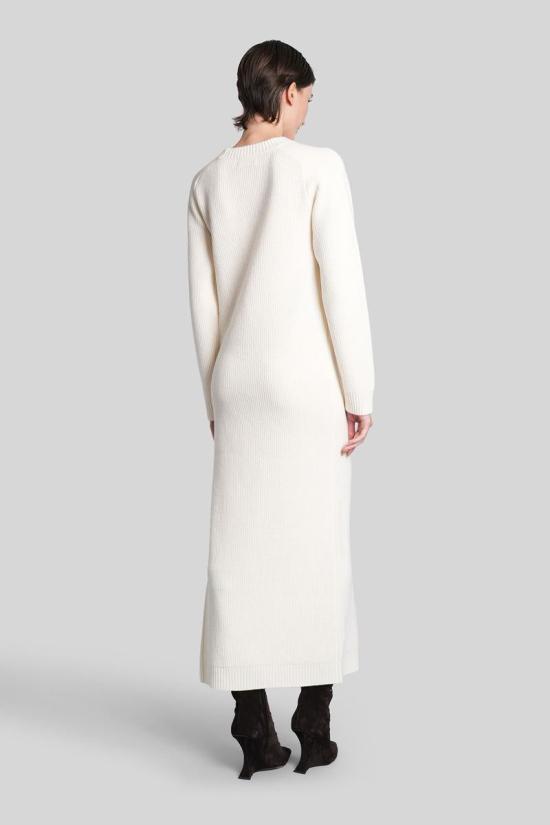 25FW 라니우스 롱 원피스 430492 F5LAWOKD086 Beige - LANEUS