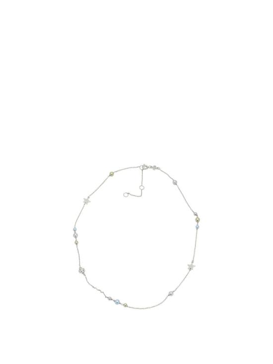 26SS 토리버치 팔찌 176867400 TORY SILVER LIGHT SAPPHIRE DOM