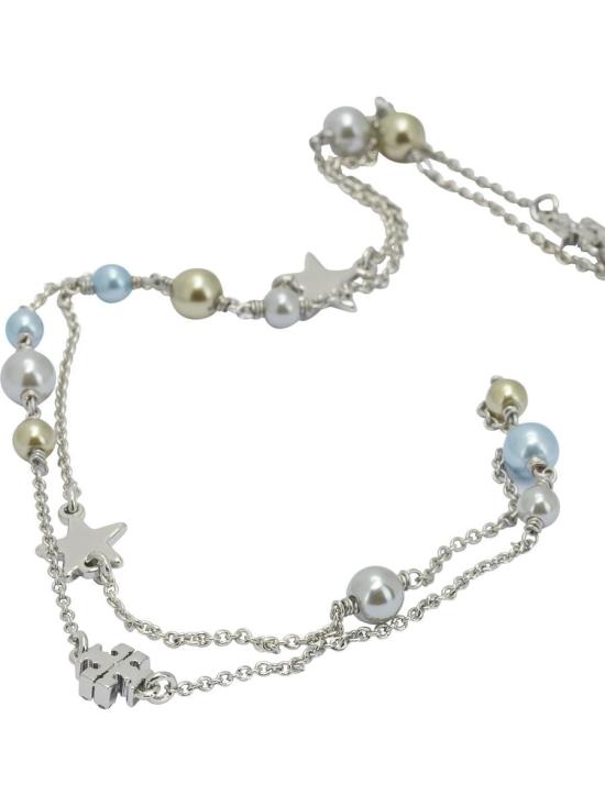 26SS 토리버치 팔찌 176867400 TORY SILVER LIGHT SAPPHIRE DOM - TORY BURCH