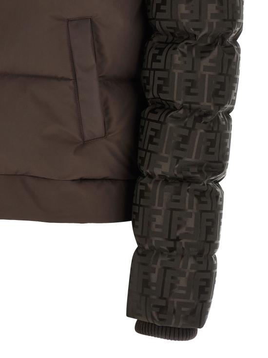 25FW 펜디 패딩 FAN225AT91F1T6H BROWN DOM - FENDI