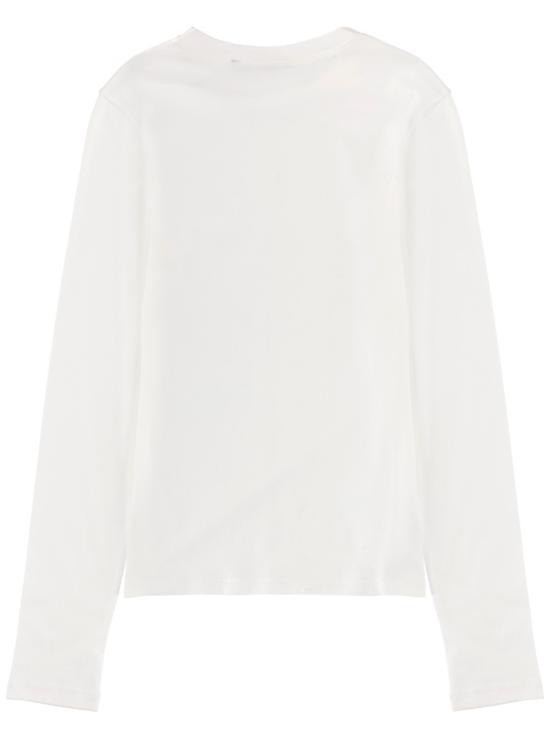 26SS 띠어리 긴팔 티셔츠 L1024522 100 WHITE DOM - THEORY