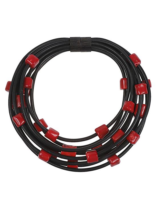 25FW 머니스 목걸이/팬던트 U1 3444 CIRAL Red