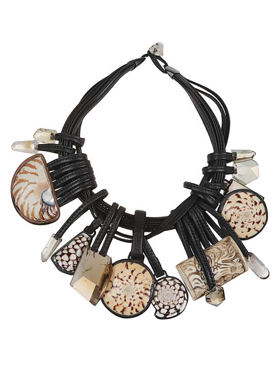 25FW 머니스 목걸이/팬던트 U1 2406 CITRINE White