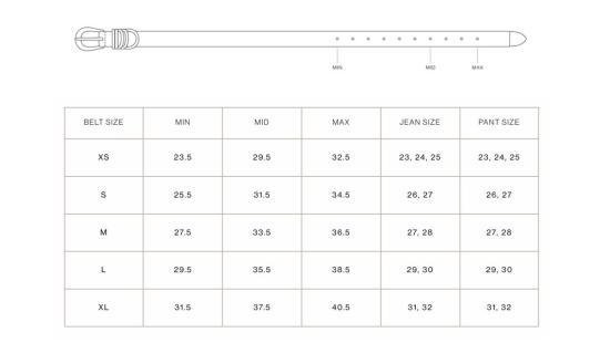  데한체 레귤러 벨트 - DEHANCHE