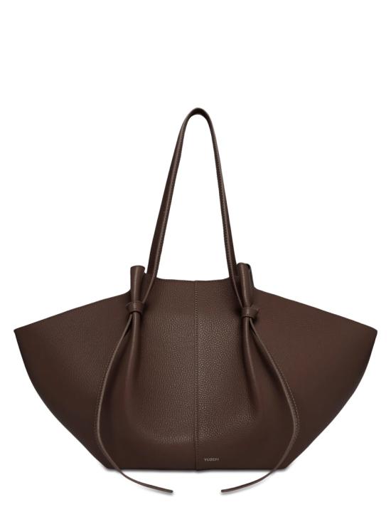 26FW 유제피 숄더백 LARGE MOCHI PEBBLE ESPRESSO BROWN