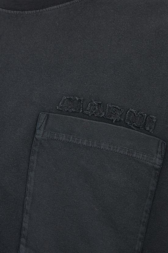 26SS 마르니 반팔 티셔츠 HUMU0358GXUSCY94 TCN99 BLACK - MARNI