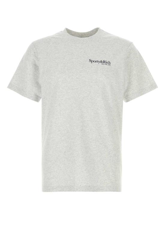 26SS 스포티앤리치 반팔 티셔츠 TO04362175GY03 HEATHERGRAY Grey