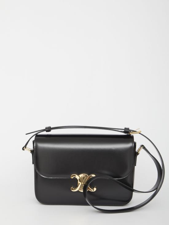 26SS 셀린느 클래식 트리옹프백 187363BF4 BLACK