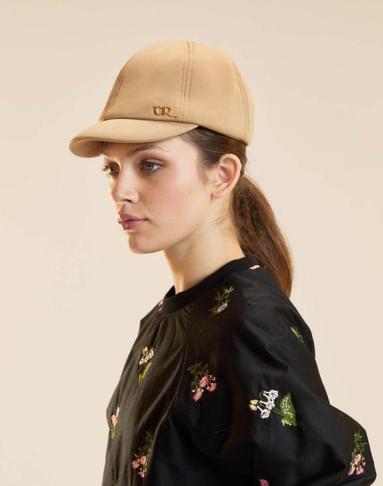  신시아 로리 볼캡 신시아 로울리 본디드 라이딩 캡 카멜