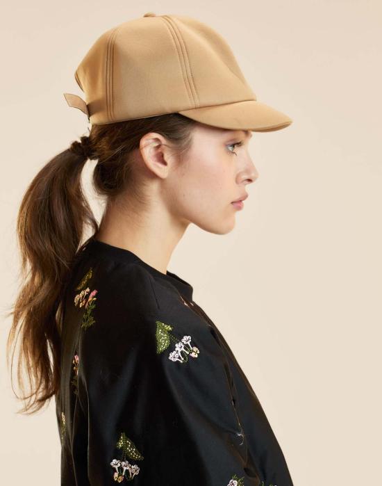  신시아 로리 볼캡 신시아 로울리 본디드 라이딩 캡 카멜 - CYNTHIA ROWLEY