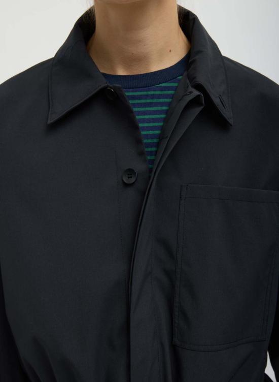  티비 봄버 자켓 테크 수트 아노락 봄버 재킷 블랙 - TIBI