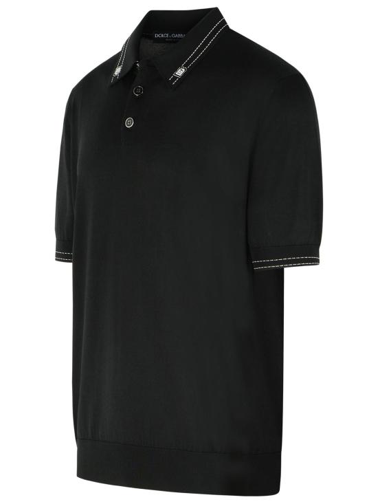 26SS 돌체앤가바나 폴로 티셔츠 GXZ02T JBSOIN0000 Black - DOLCE & GABBANA