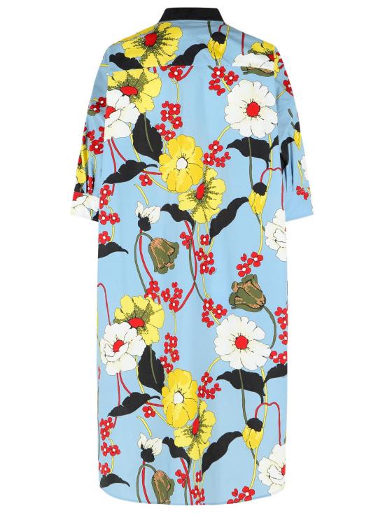 26SS 마르니 반팔 티셔츠 ABMA1530Q0 UTC581MFB31 Light Blue - MARNI