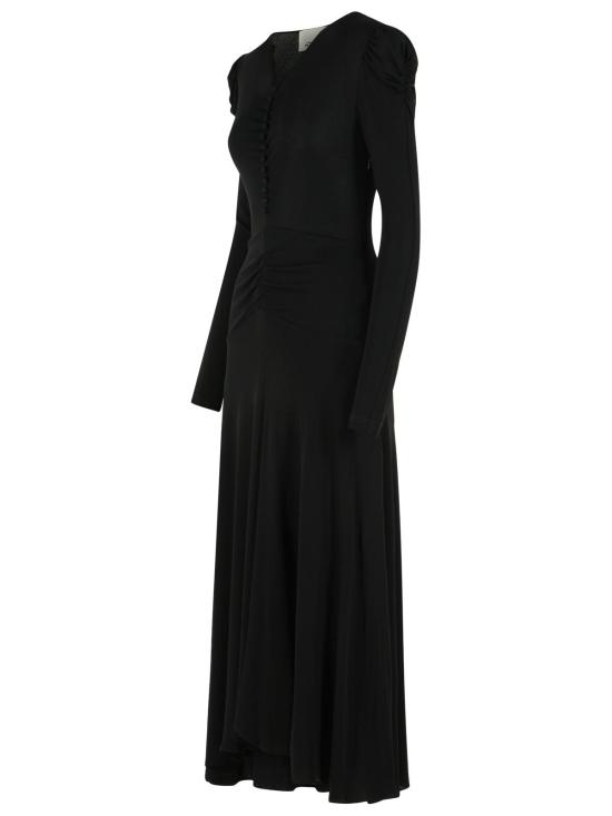 26SS 이자벨마랑 롱 원피스 RO1040FA D1K02I01BK Black - ISABEL MARANT