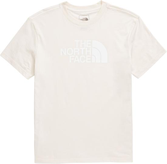 25SS 노스페이스 반팔 티셔츠 NF0A8B6JUBO WHITE DUNE TNF DOM