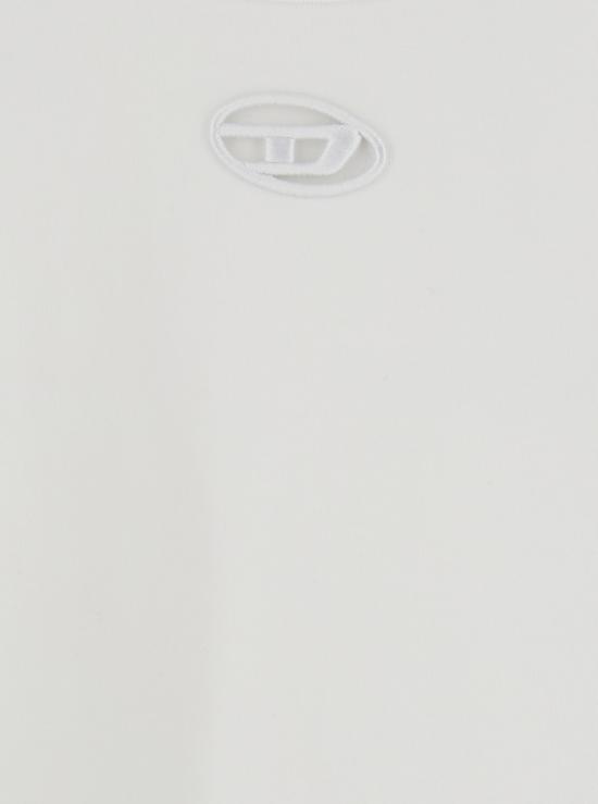 26SS 디젤 반팔 티셔츠 A199120AFAA100 White - DIESEL