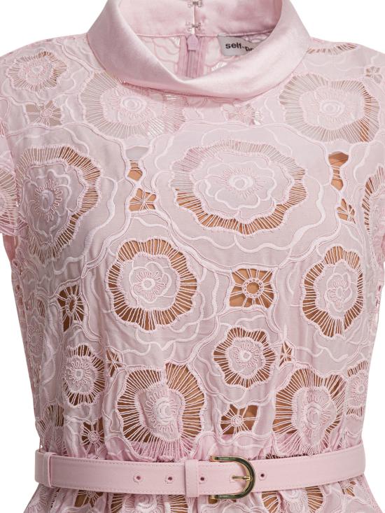 26SS 셀프 포트레이트 미디 원피스 RS26 167S PPINK Pink - SELF PORTRAIT