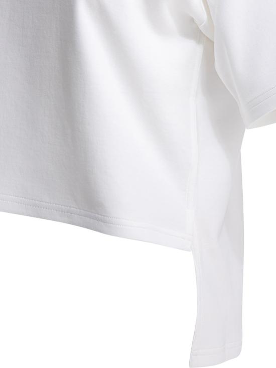 26SS 알라이아 반팔 티셔츠 AA9I0019J095C000 White - ALAIA