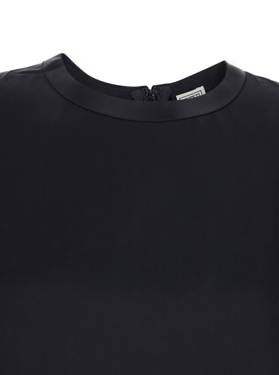 26SS 토템 블라우스 261WRT0656FB0546001 Black - TOTEME