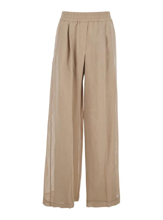26SS 브루넬로 쿠치넬리 스트레이트 팬츠 M0F91P8742C8690 Beige