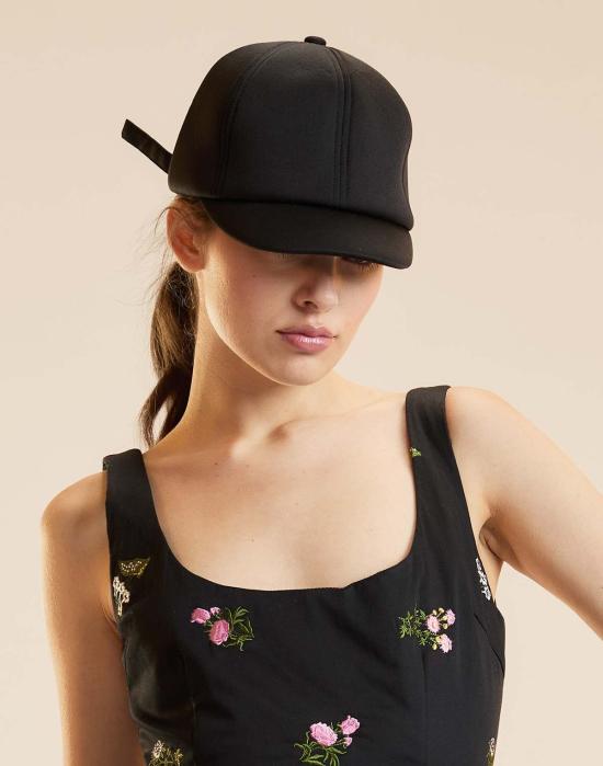  신시아 로리 볼캡 신시아 로울리 본디드 라이딩 캡 블랙 - CYNTHIA ROWLEY