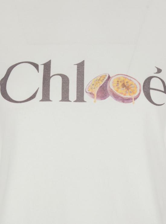 26SS 끌로에 반팔 티셔츠 CH26SJH08197101 White - CHLOE
