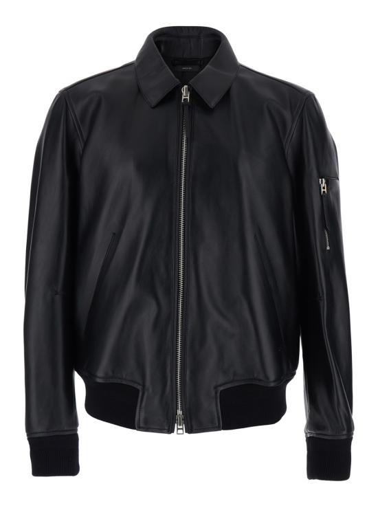 26SS 톰포드 봄버 자켓 LBS086LMN035NAA Black