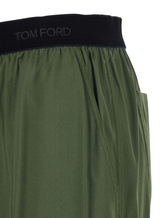 26SS 톰포드 스트레이트 팬츠 PAW683FAX881GCA Green - TOMFORD