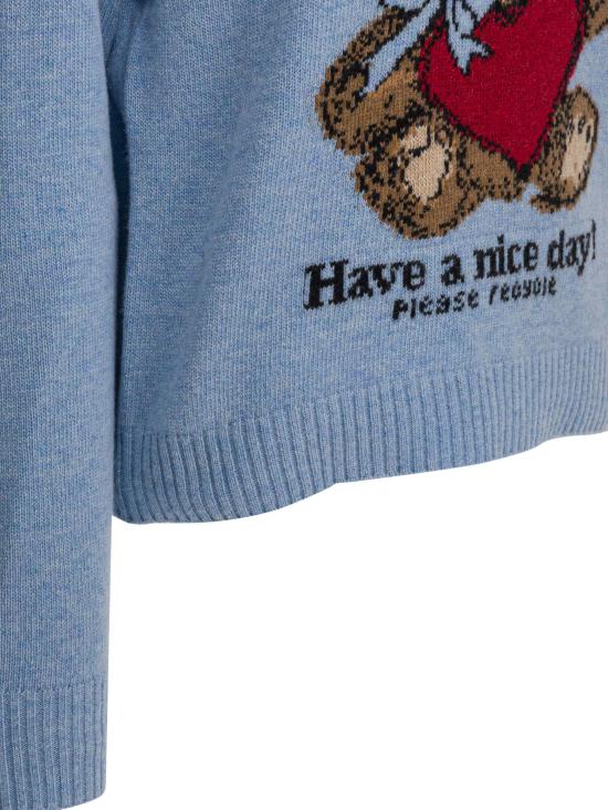 26SS 가니 스웨터 A1070047646 Blue - GANNI