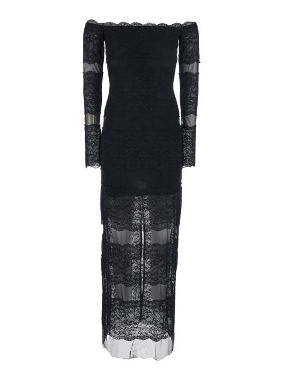 26SS 블루마린 롱 원피스 2A760AN0990 Black