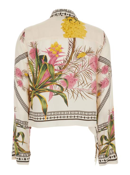 26SS 블루마린 셔츠 2C434AF8177 Multicolor - BLUMARINE