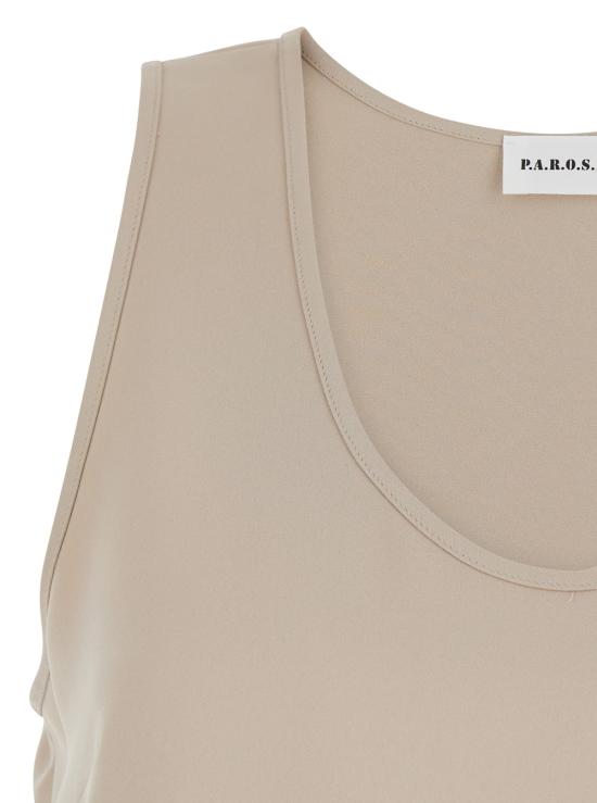 26SS 파로쉬 민소매 티셔츠 D313080PANTY26004 Beige - PAROSH